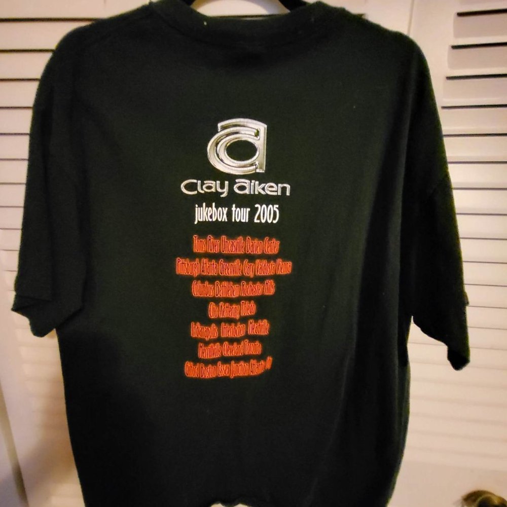 Clay Aiken Jukebox Tour Shirt
